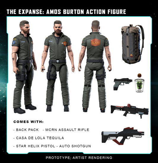 The Expanse - Amos Burton Action Figure